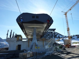 Weibermahd-Bergstation Mitte Oktober