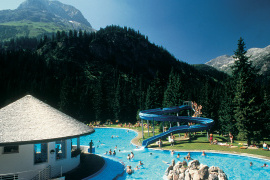 Waldschwimmbad in Lech am Arlberg