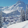 Lech Panorama im Winter