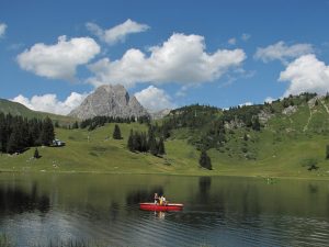 Bergsee in den Lecher Alpen